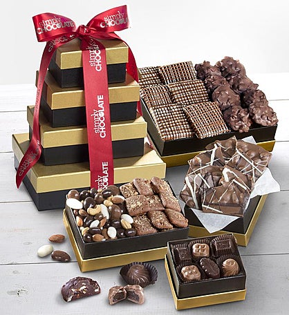 Simply Chocolate Divine Distinction Gift Tower