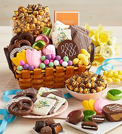 Simply Chocolate® Deluxe Celebrate Spring Basket