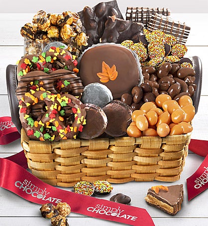 Simply Chocolate Autumn Sweets Basket