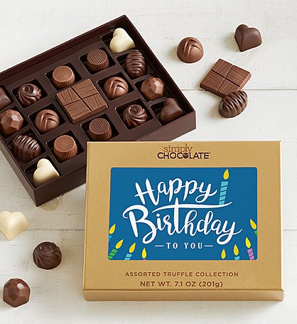 Happy Birthday to You 17pc Chocolate Box