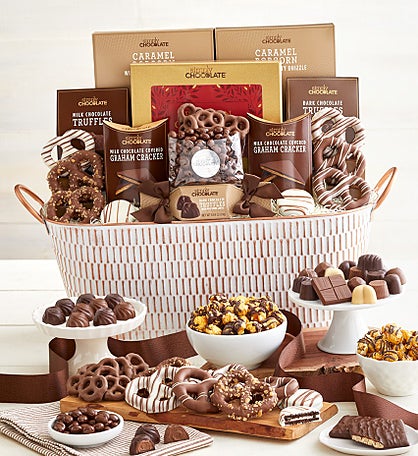 Simply Chocolate® Snacking Favorites Basket