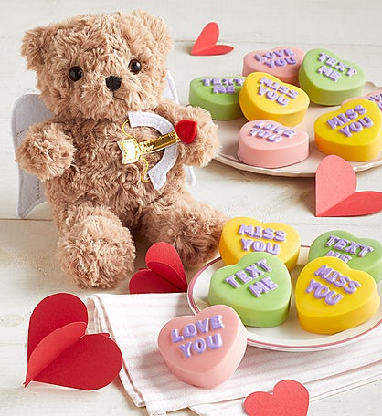 Conversation Heart Dipped OREO® Cookies