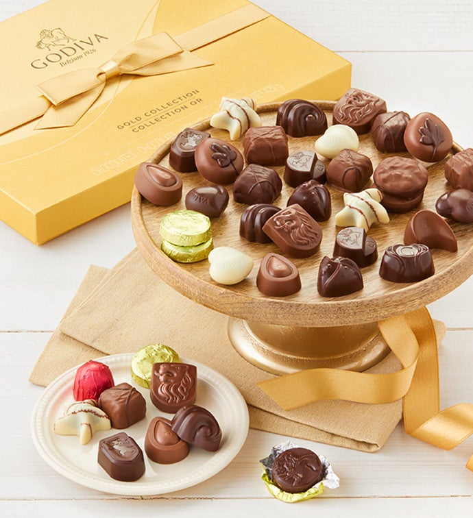 Godiva® Gold Ballotin Chocolates Box - 36 piece