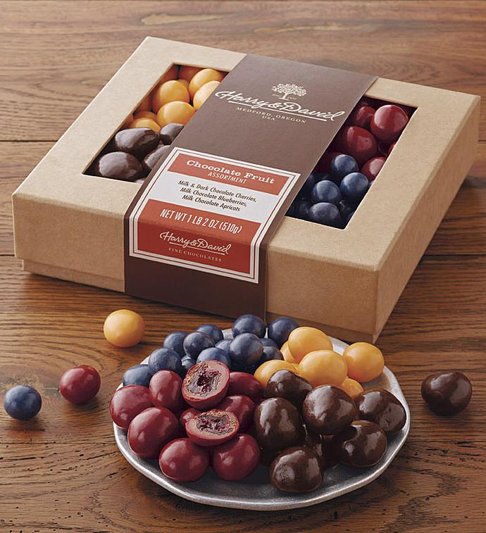 Harry & David Chocolate Covered Fruits Box