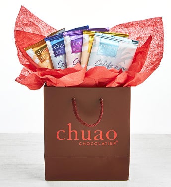 Chuao California Bar Collection in Red Gift Bag