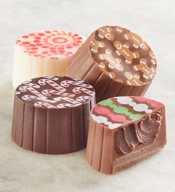 Simply Chocolate® Holiday Bar & Truffles 17 pc