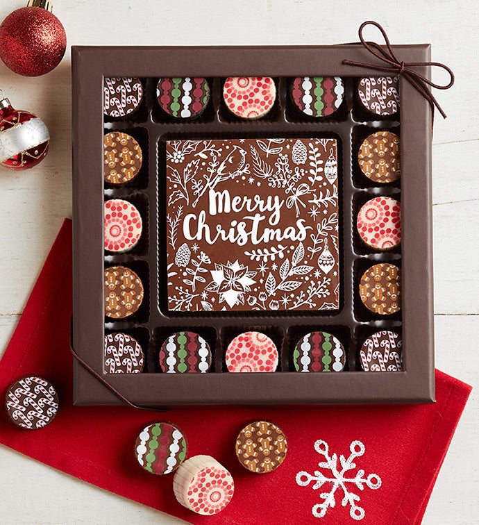Simply Chocolate® Holiday Bar & Truffles