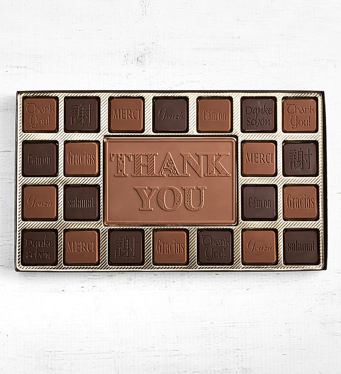 Simply Chocolate®  Thank You Personalized  Box