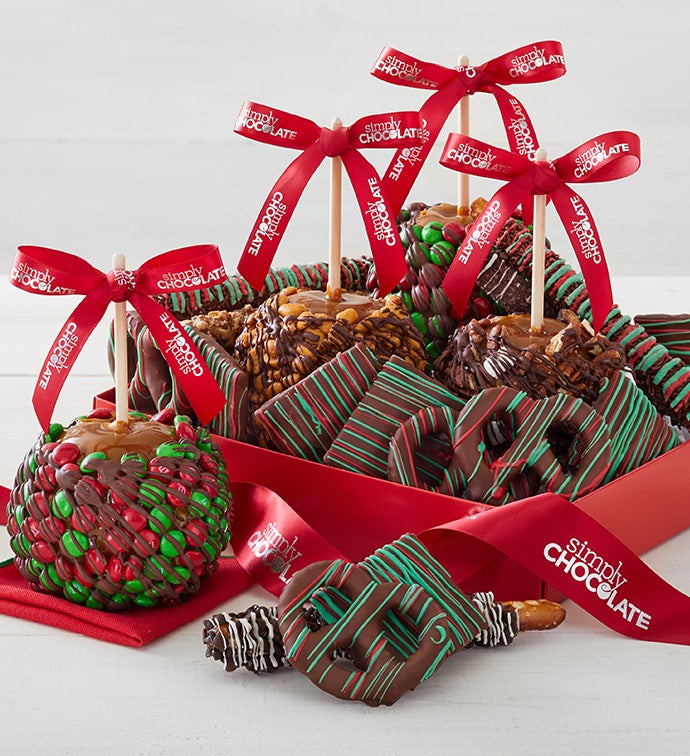 Simply Chocolate Deluxe Christmas Cravings Tray | Simply Chocolate.com-1025