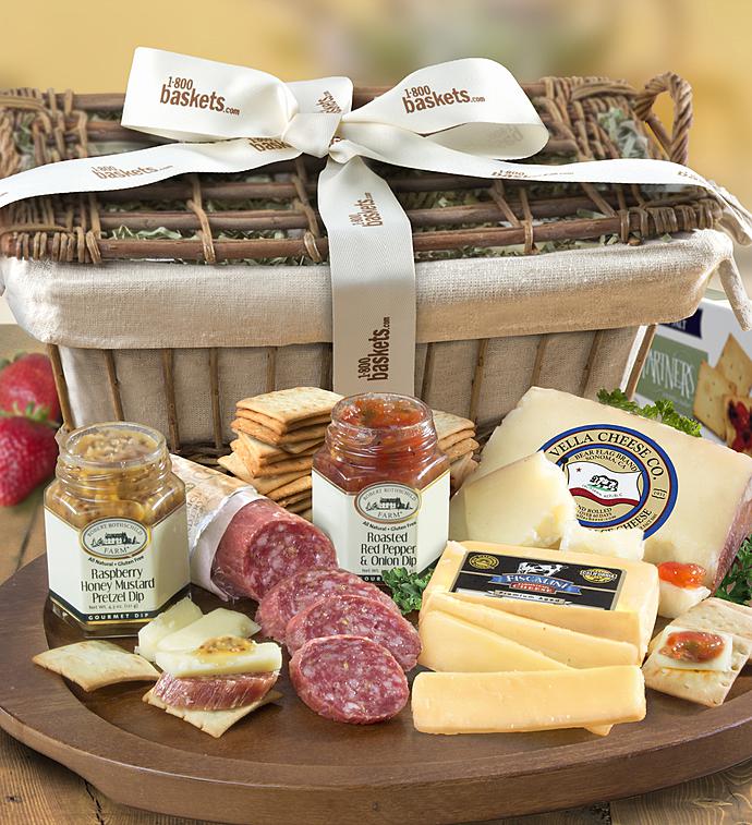 Epicurean Meat & Cheese Gift Basket
