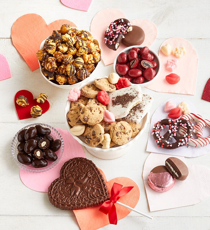 Simply Chocolate Decadent Valentine Gift Basket