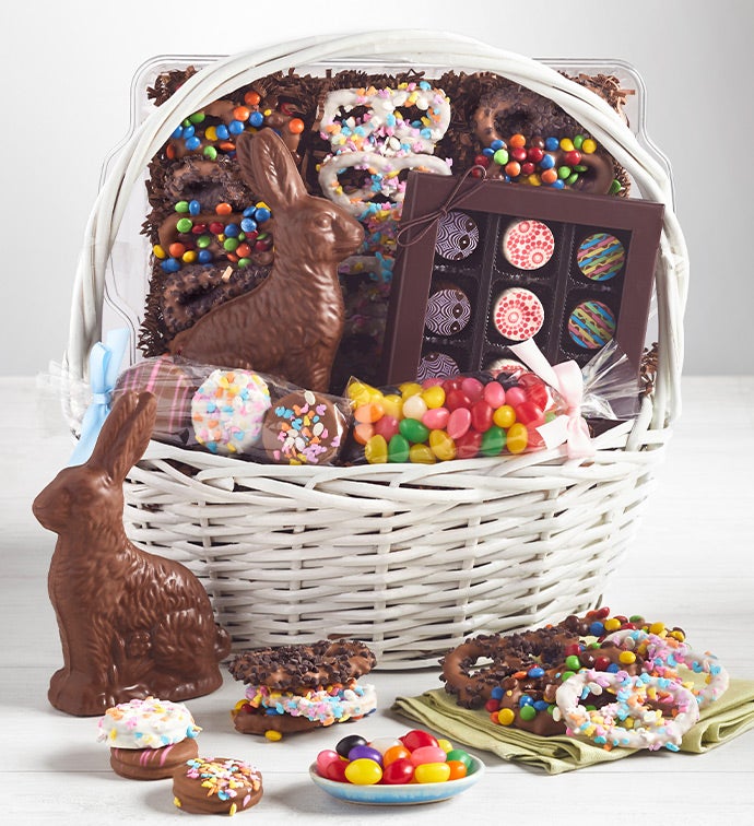 Wrapables Easter Gift Baskets, Treat Boxes for Eggs & Candy, Set of 8,  Bunny & Easter Eggs, 8 Pieces - Fry's Food Stores