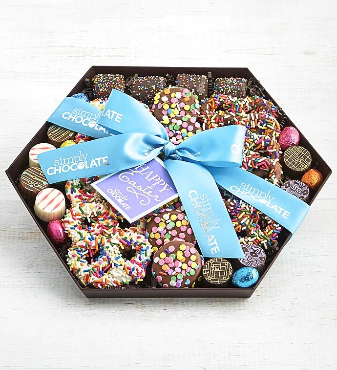 Simply Chocolate Happy Easter Snack Tray