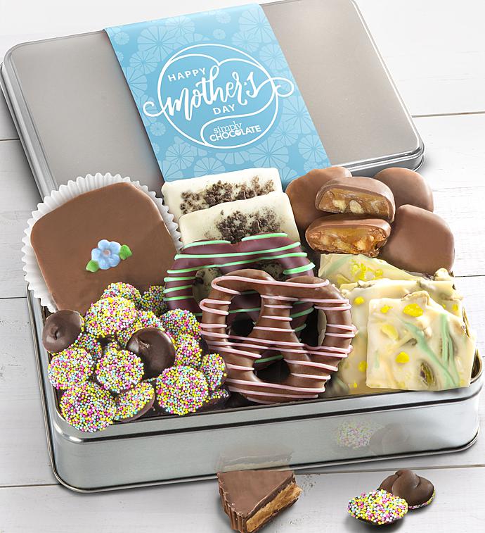 Simply Chocolate Mother's Day Confections Tin