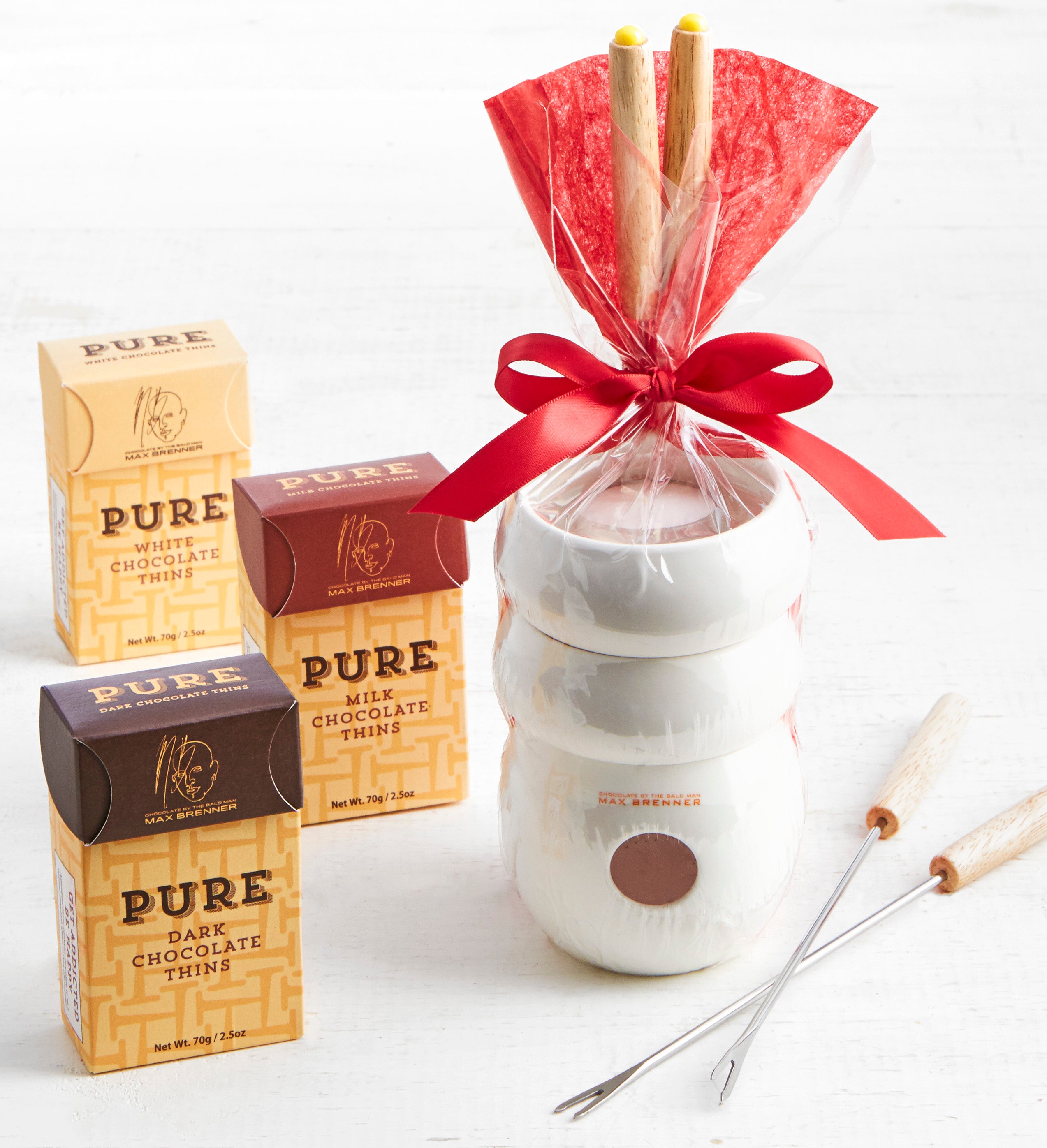 Max Brenner Fondue Tower Set with Chocolates