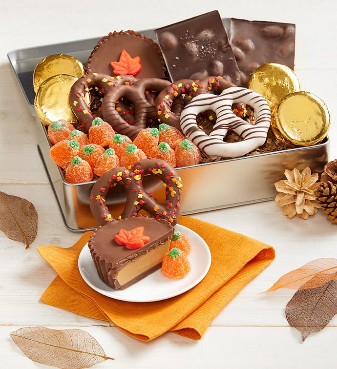 Simply Chocolate®  Festive Fall Confections Tin