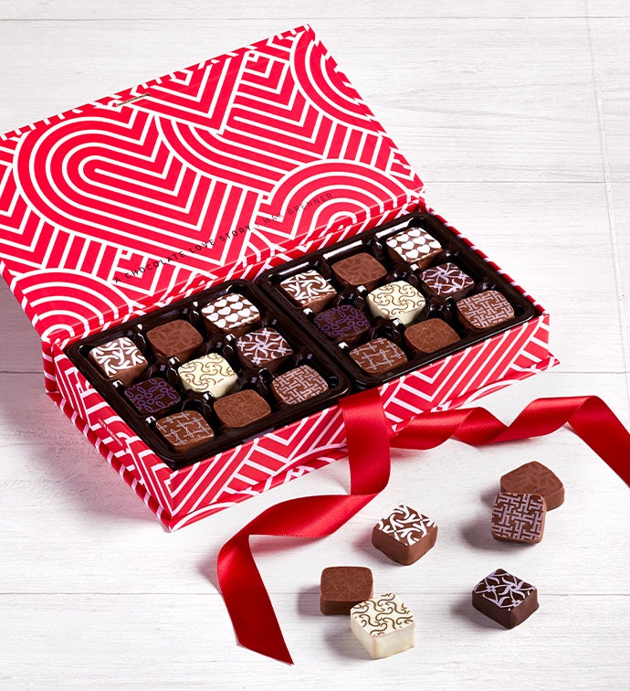 Max Brenner 18 pc Chocolate Love Story Pralines