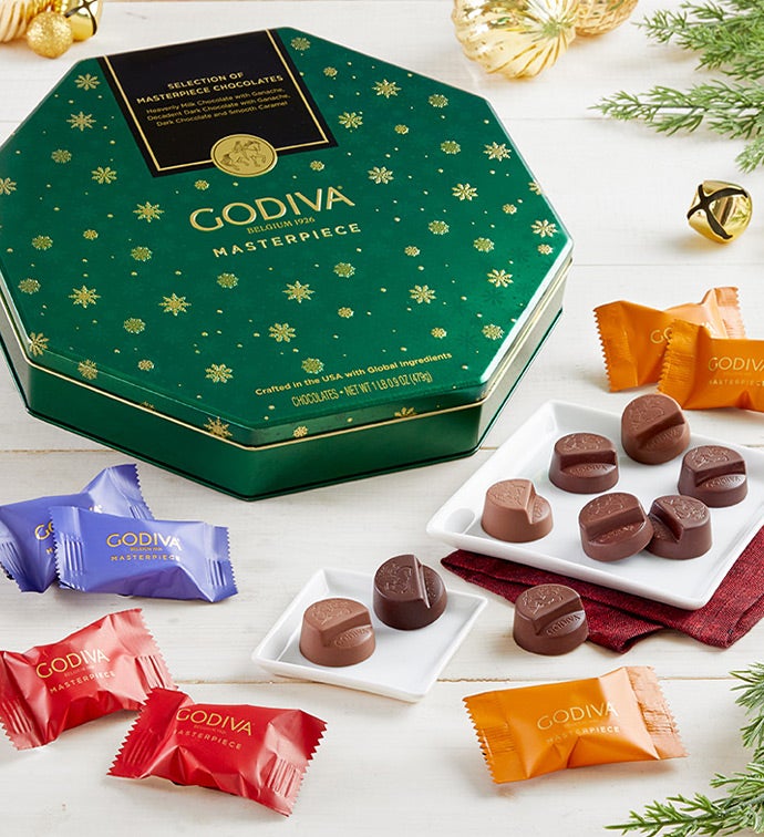 Godiva® 50pc Masterpiece Holiday Tin
