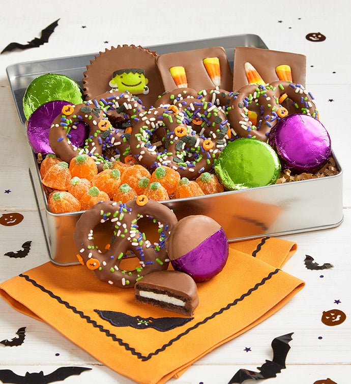 Simply Chocolate® Happy Halloween Confections Tin