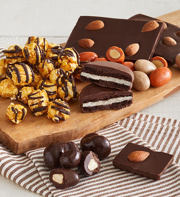 Simply Chocolate Deluxe Autumn Basket