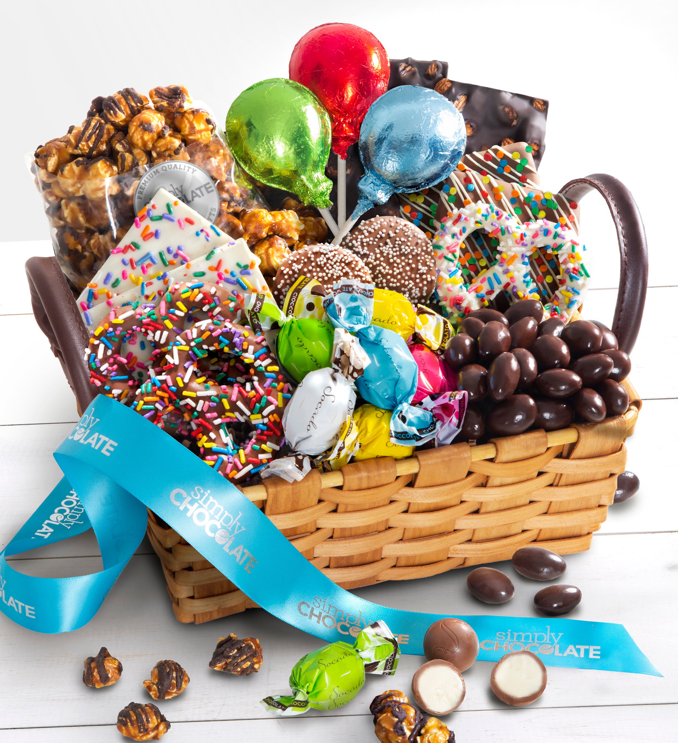 Simply Chocolate® Birthday Sweets Basket