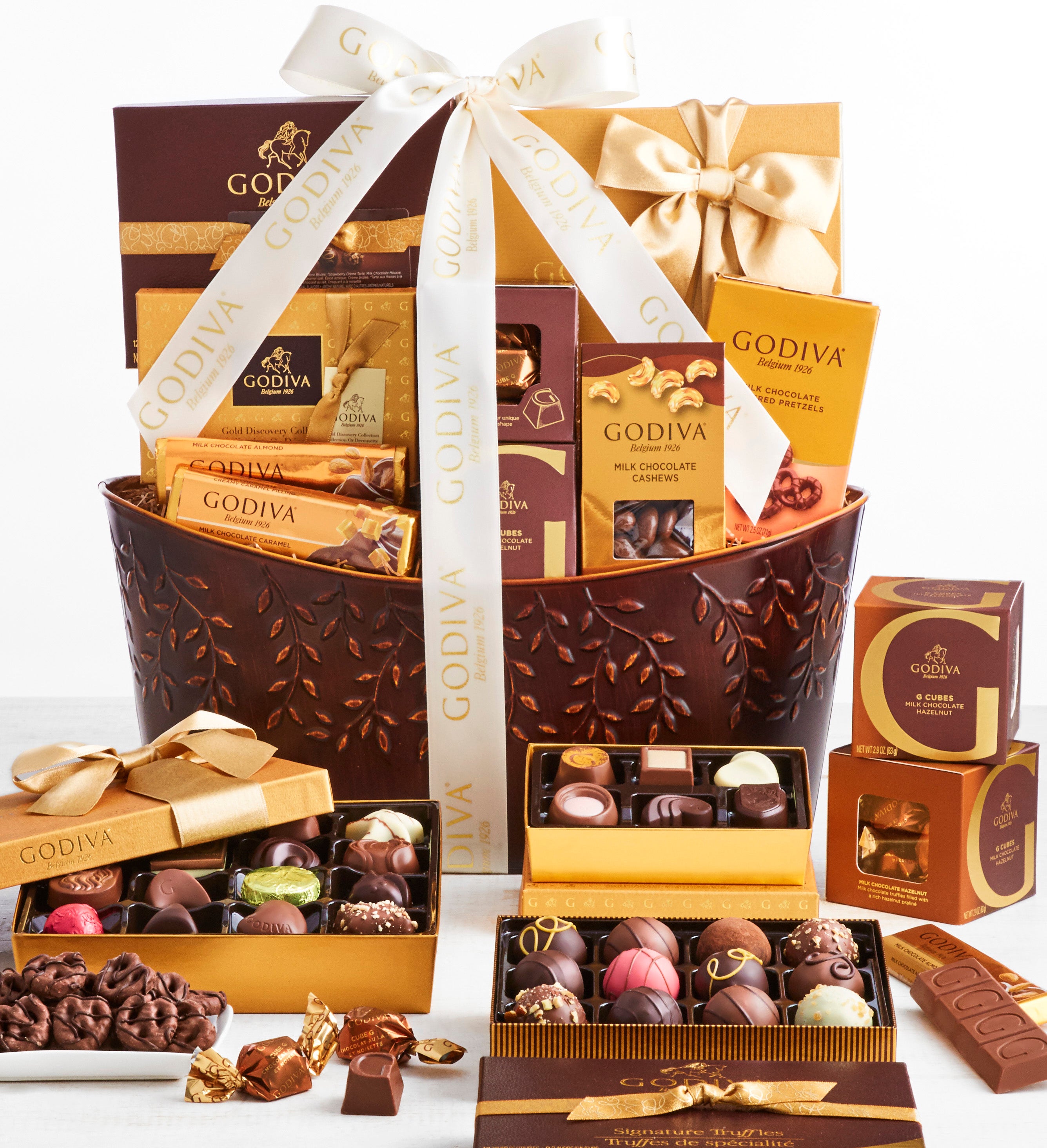 Exclusive Godiva Divine Chocolates Gift Basket