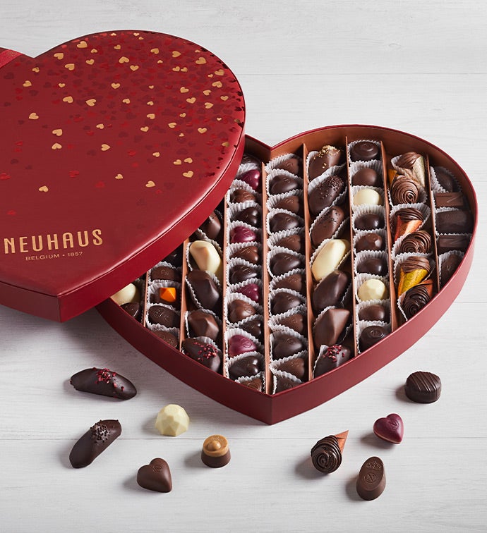 Neuhaus Ultimate 82pc Belgian Chocolate Heart Box