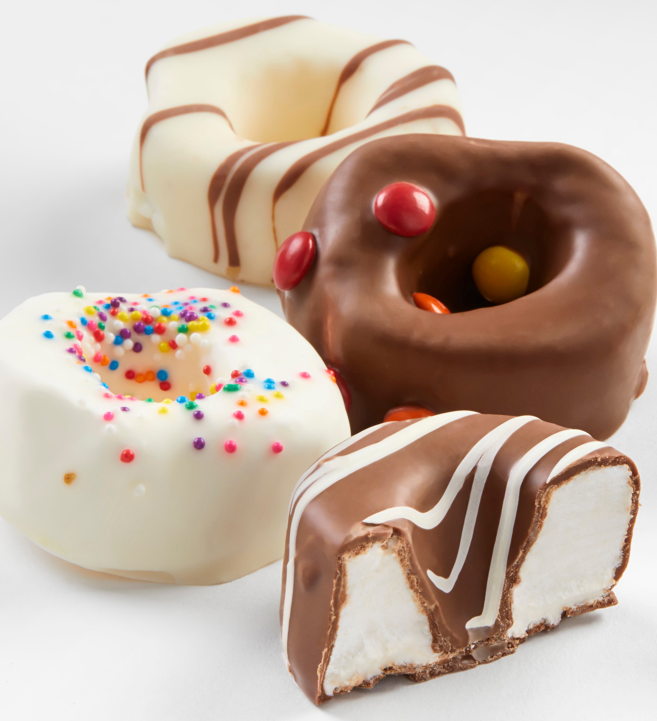 Simply Chocolate® Marshmallow Donuts 12 pc