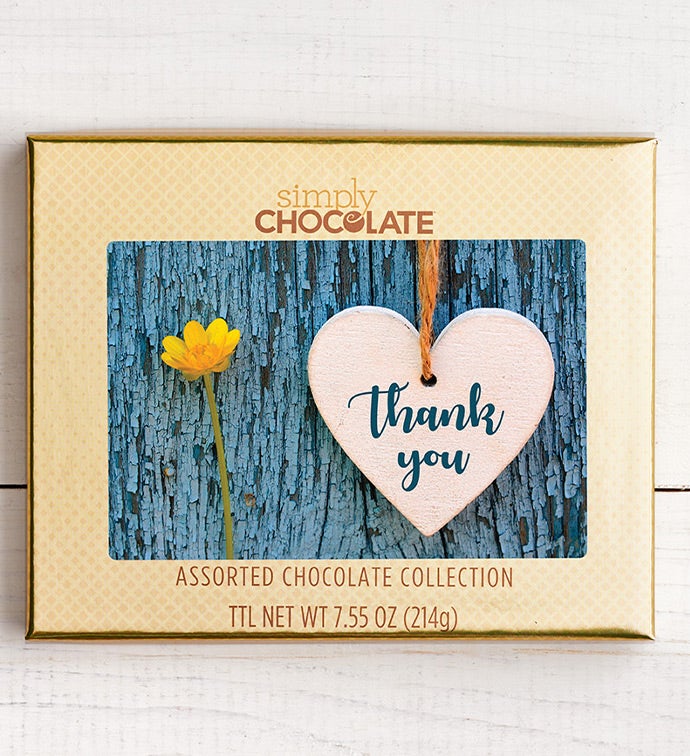 Thank You Heart 18pc Chocolate Box