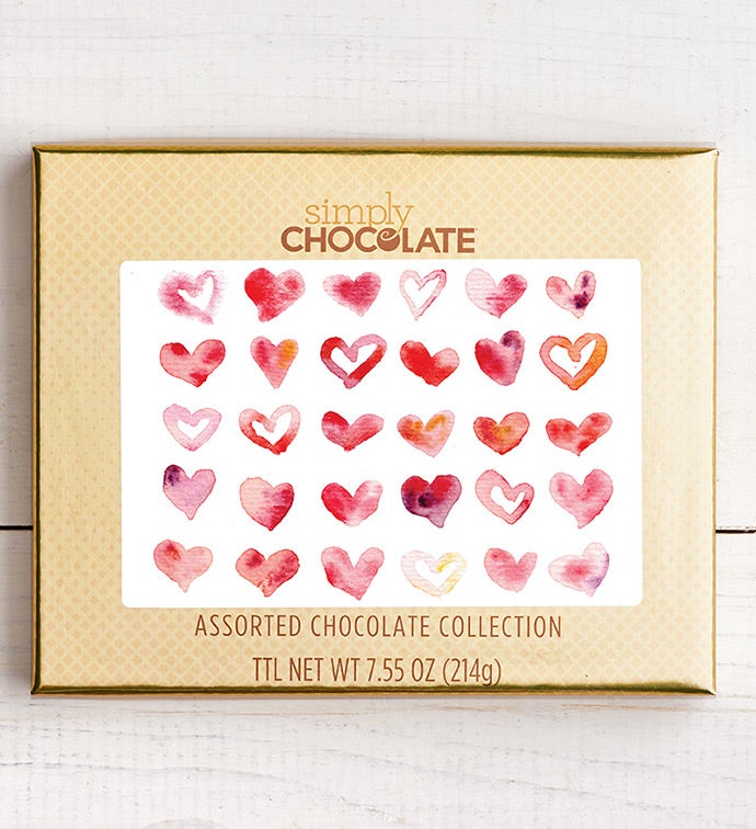 Simply Chocolate® Heavenly Hearts® 18pc Collection