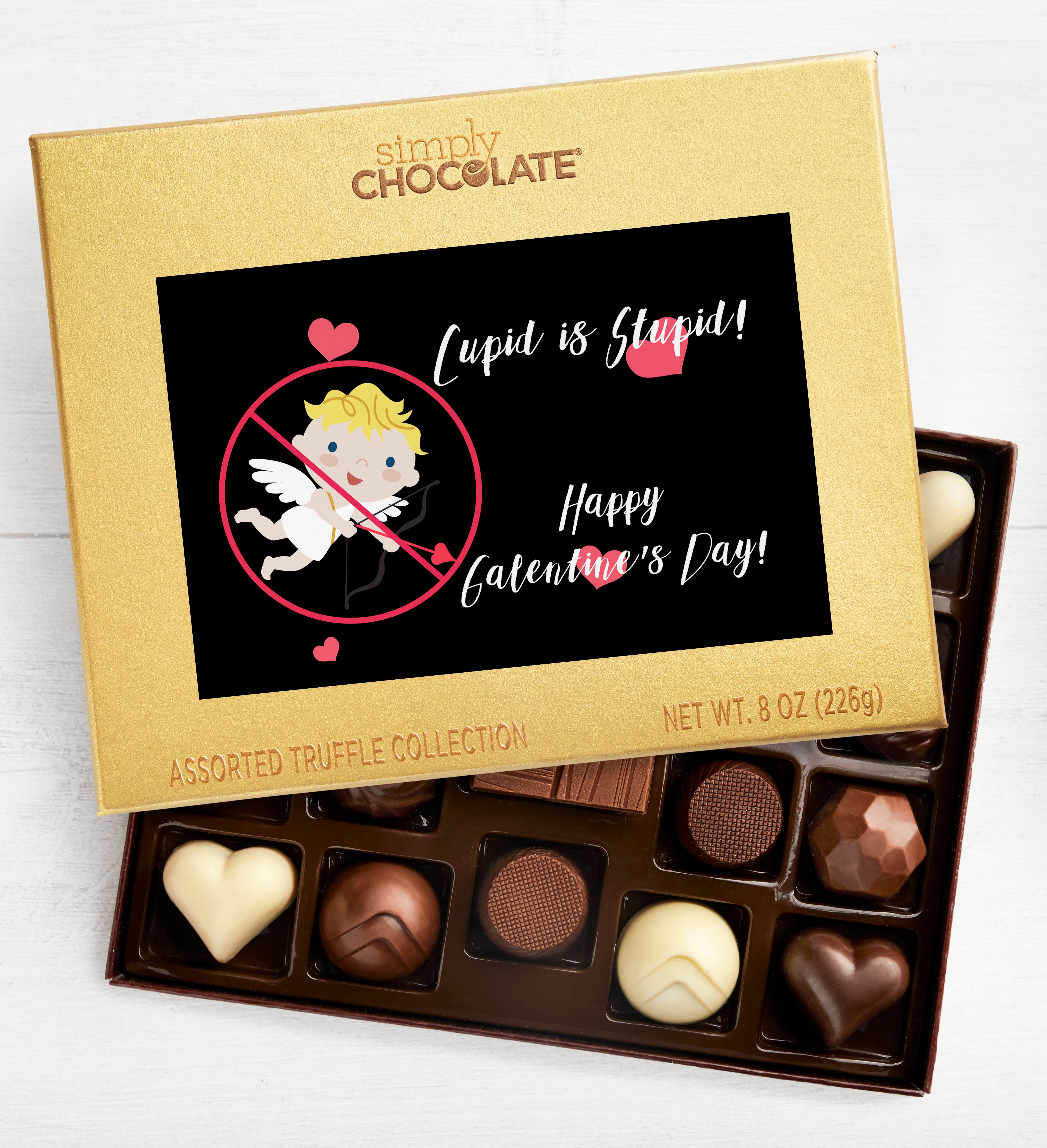 Cupid Is Stupid 19pc Chocolate Box