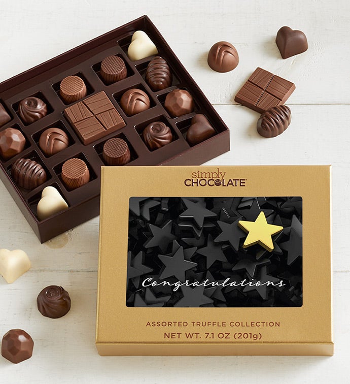 Congratulations Star 17pc Chocolate Box