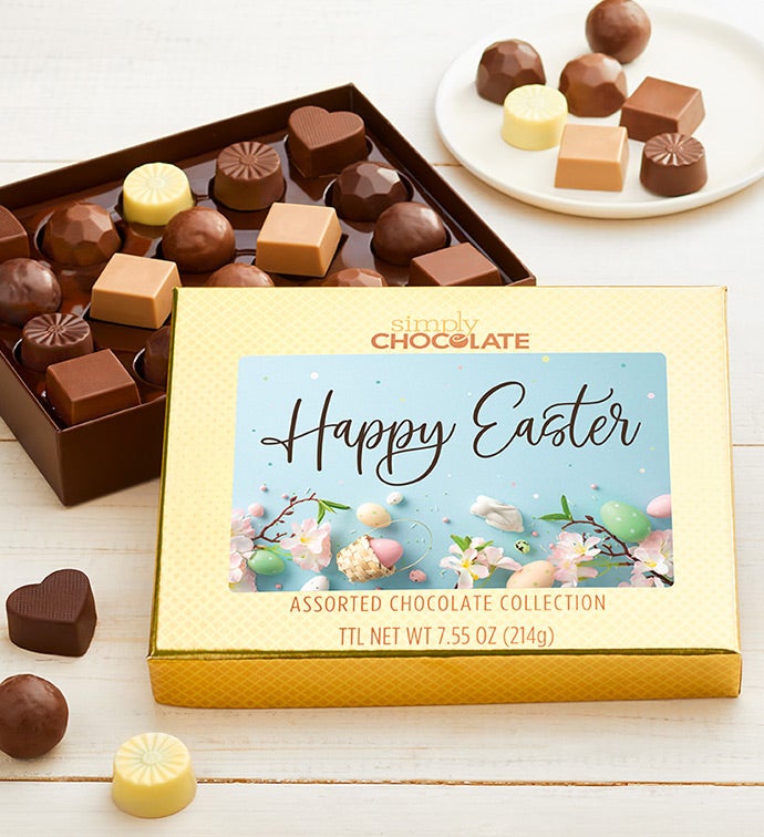 Happy Easter Eggs 18pc Chocolate Box