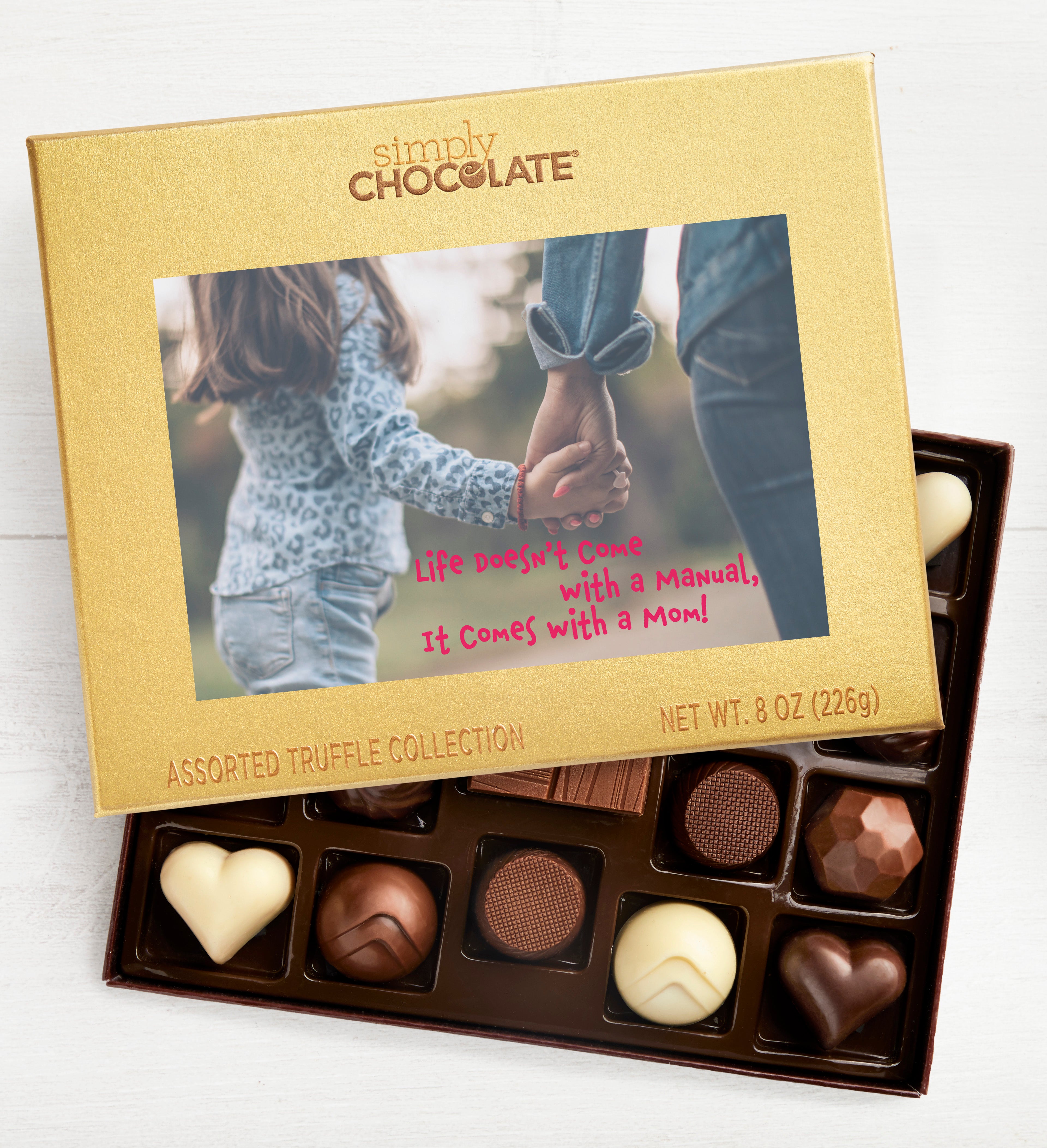 Mother's Day Hand Holding 19pc Chocolate Box