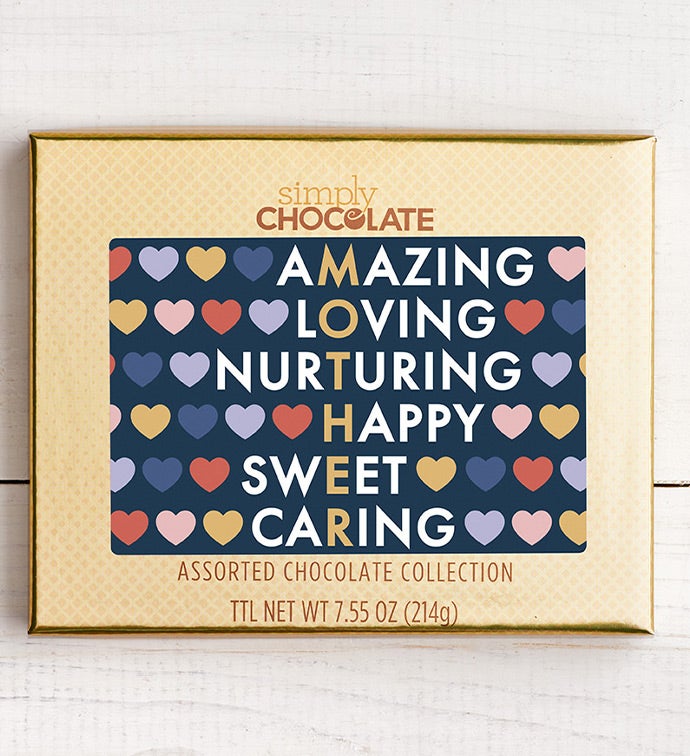 Simply Chocolate® Mom Definition 18pc Chocolate Box