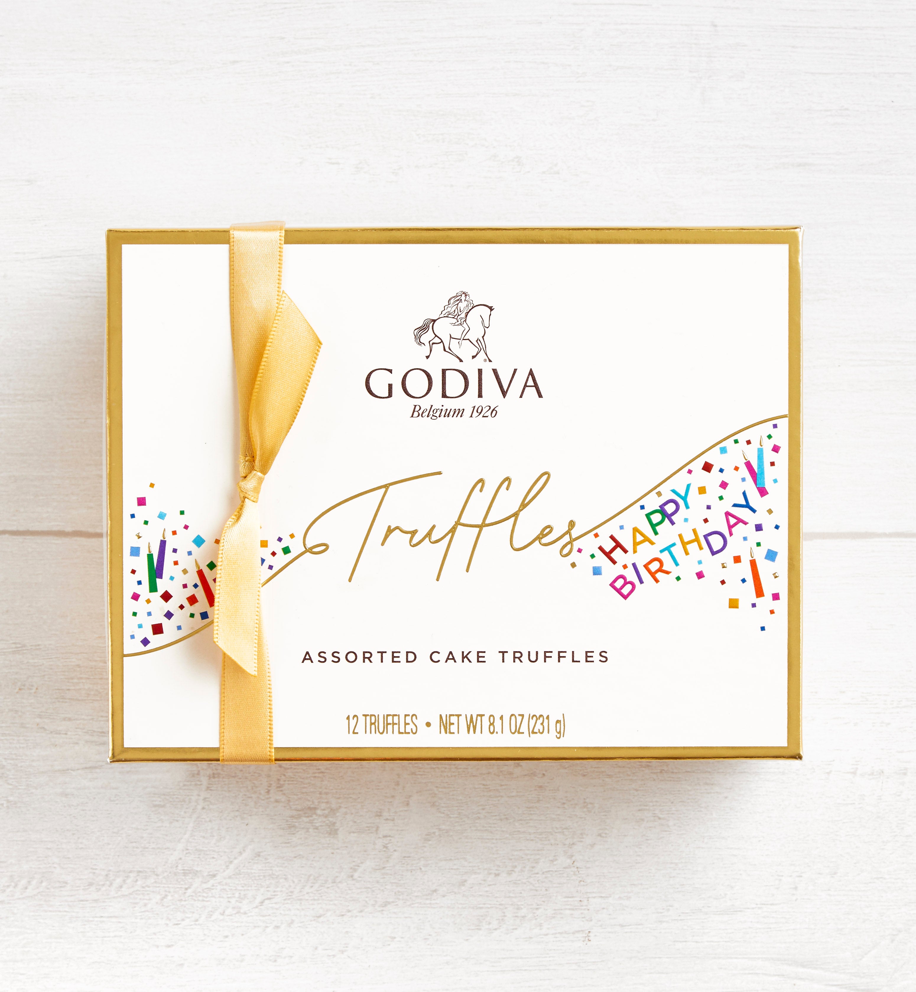 Godiva Birthday Truffles Gift Box 12pc