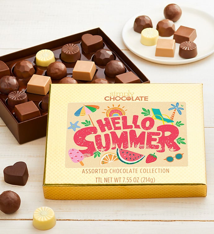 Simply Chocolate® Hello Summer 18pc Chocolate Box