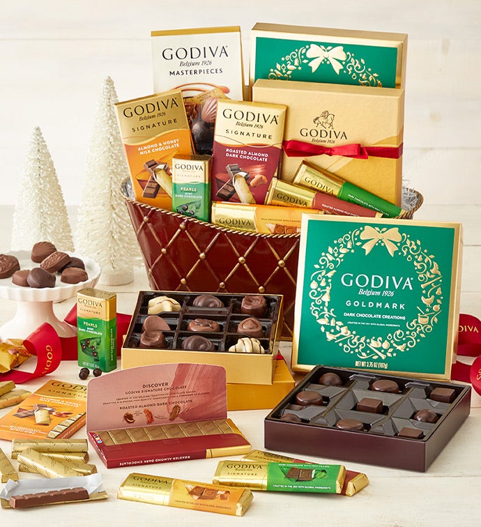 Exclusive 2024 Godiva® Holiday Basket