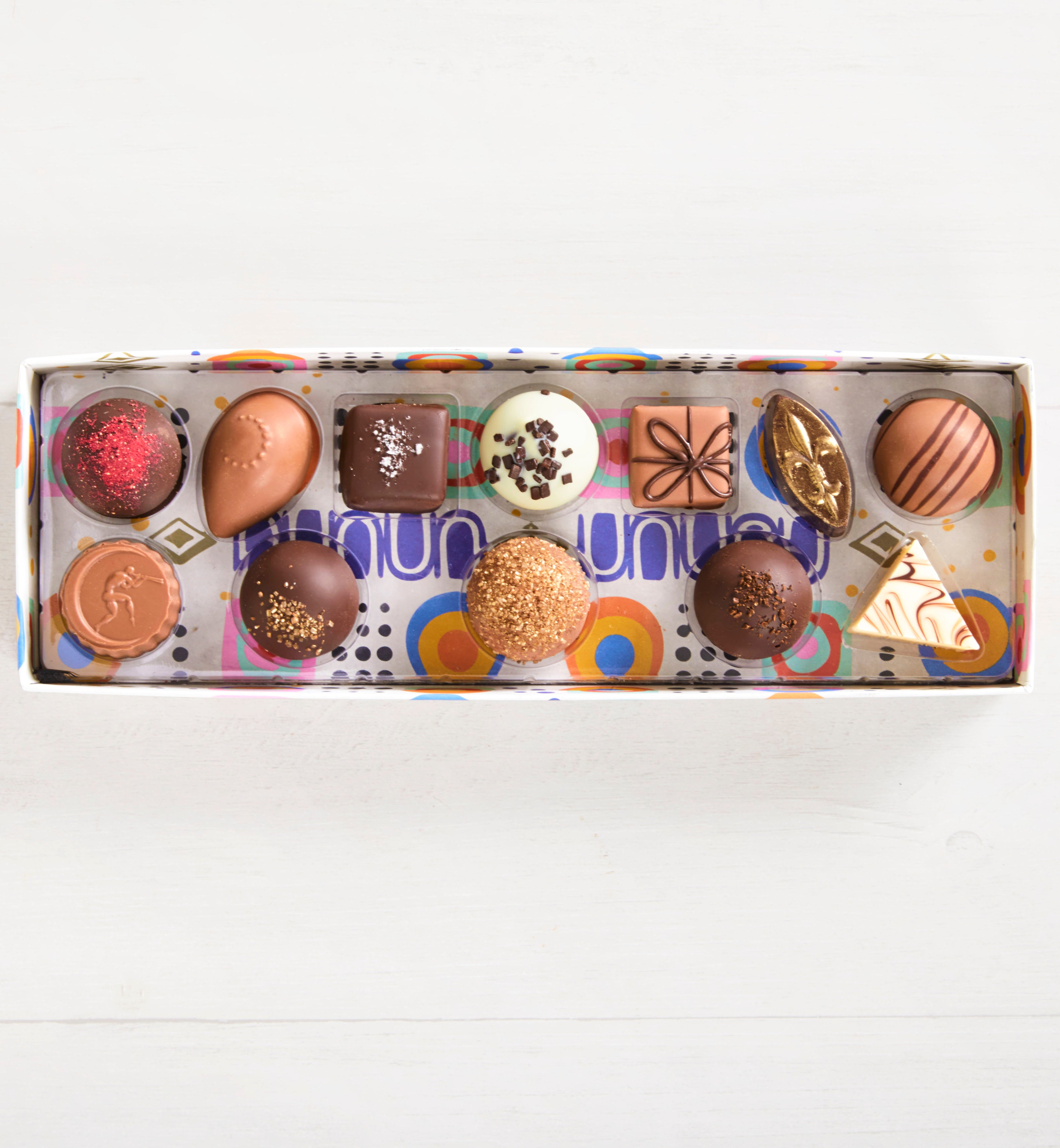 Moonstruck Chocolate 12 pc Zodiac Collection