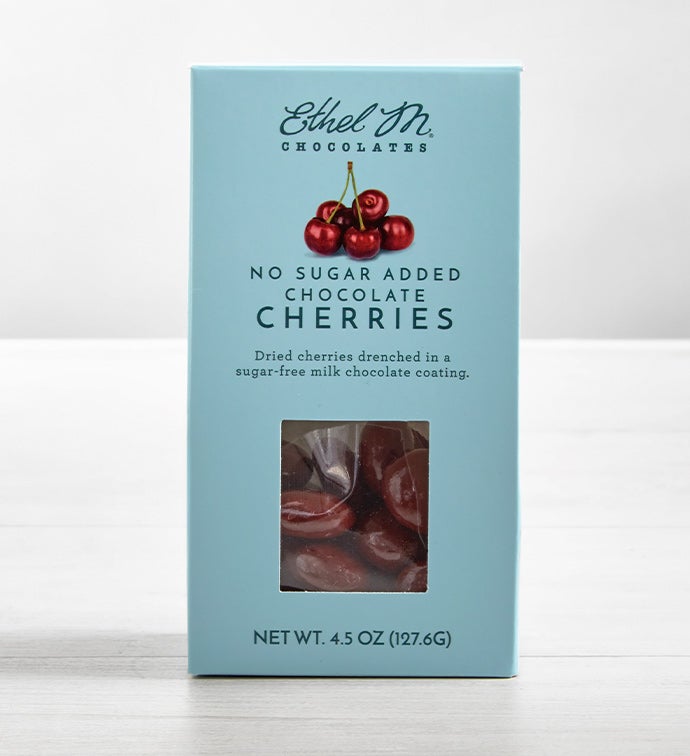 Ethel M No Sugar Added Chocolate Cherries