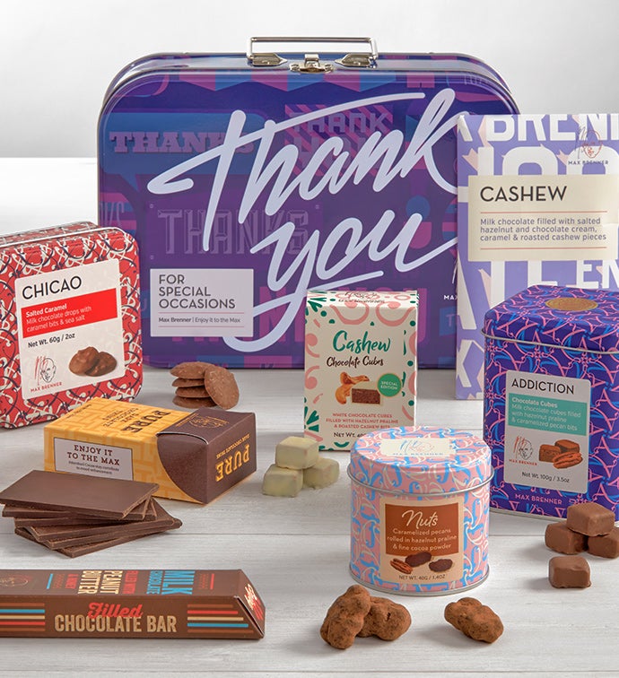 Max Brenner Thank You Tin 