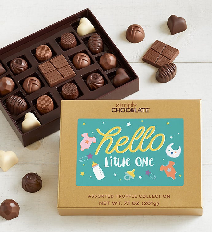 Hello Little One 17pc Chocolate Box