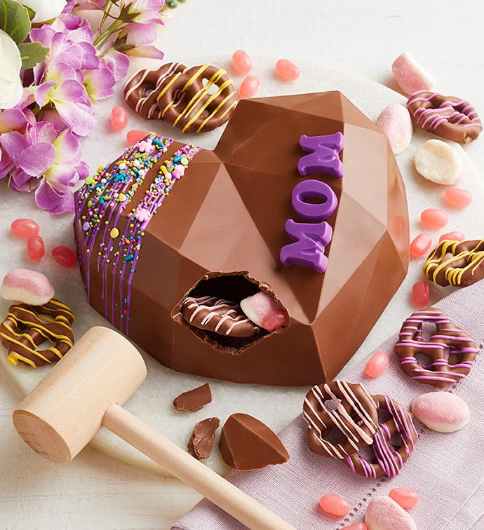 Simply Chocolate® Mother's Day Breakable Chocolate Heart