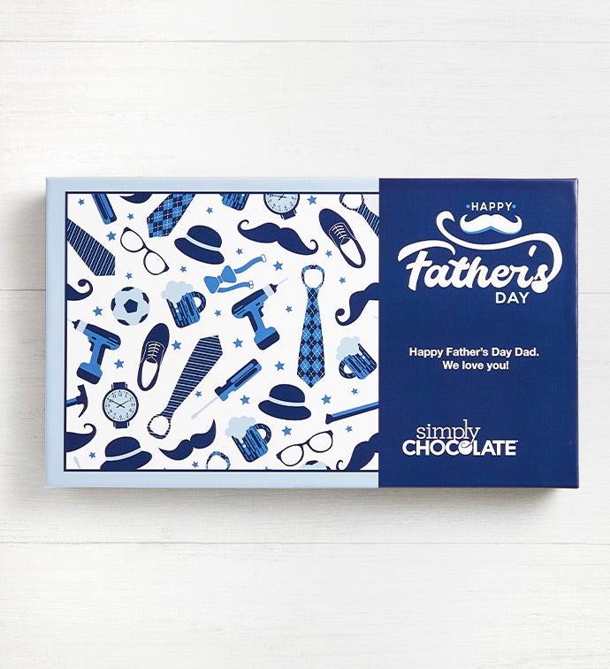 Simply Chocolate Father’s Day Personalized Box