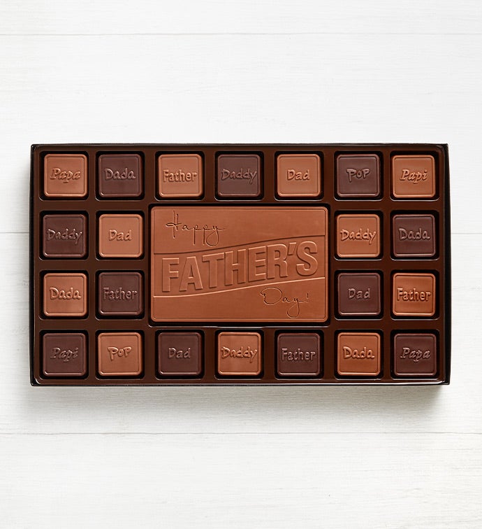 Simply Chocolate Father’s Day Personalized Box