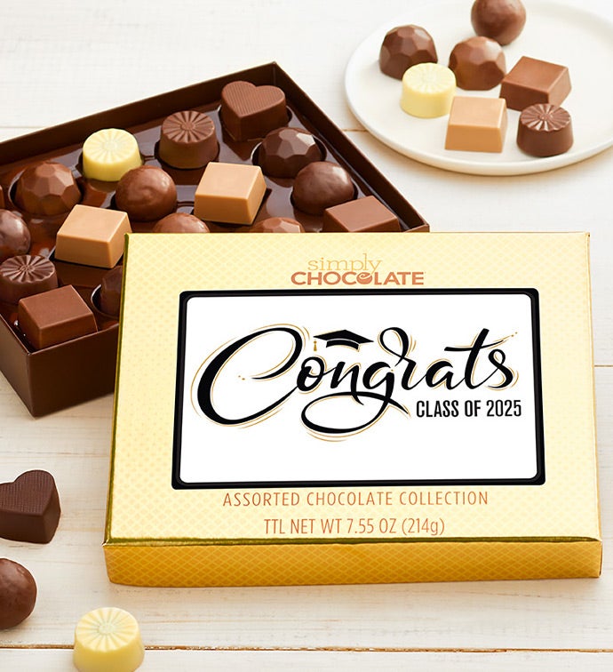 Class of 2025 Grad Congrats 18pc Chocolate Box