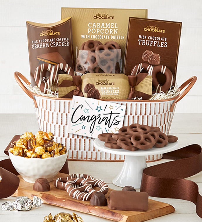 Congrats Snacking Favorites Basket