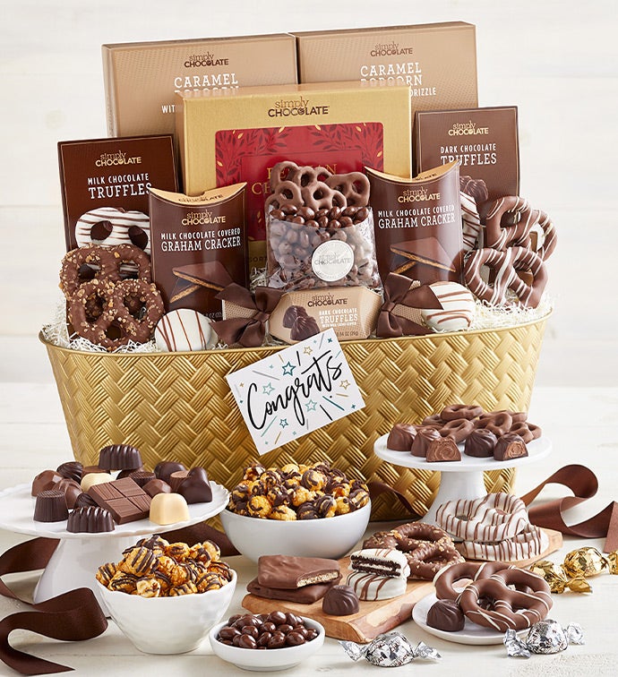 Congrats Snacking Favorites Basket