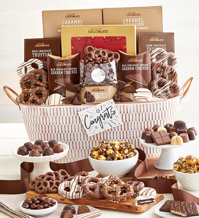 Congrats Snacking Favorites Basket
