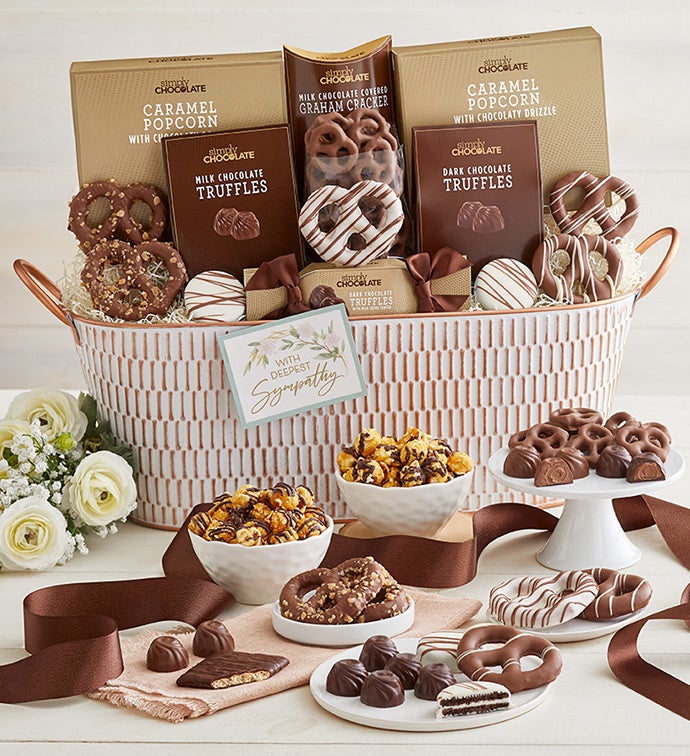 Sympathy Snacking Favorites Basket